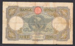 Alternative view of Banconota da 100 lire Africa Orientale Italiana del 1938
