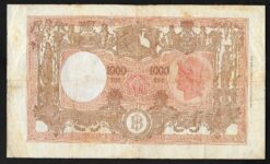 Alternative view of Banconota da 1000 lire tipo Barbetti modificato d.m. 14.04.1948 (medusa)
