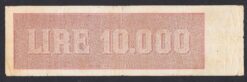 Alternative view of Titolo provvisorio da 10000 lire d.m. 28.01.1948