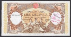 Banconota da 10000 lire tipo Repubbliche Marinare d.m. 21.11.1955