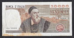 Banconota da 20.000 lire tipo Tiziano del 1975