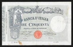 Banconota da 50 lire tipo Barbetti d.m. 05.08.1925