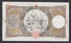 Alternative view of Banconota da 500 lire tipo Capranesi - Mietitrice d.m. 23.08.1943 (B.I.)