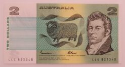 Banconota da 2 dollari australiani del 1985