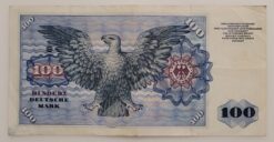Alternative view of Banconota da 100 marchi Repubblica Federale di Germania del 1960